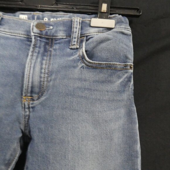 GAP DENIM | size 8 slim | Blue Denim Jeans | Adjustable Inner Waistband - Picture 5 of 16